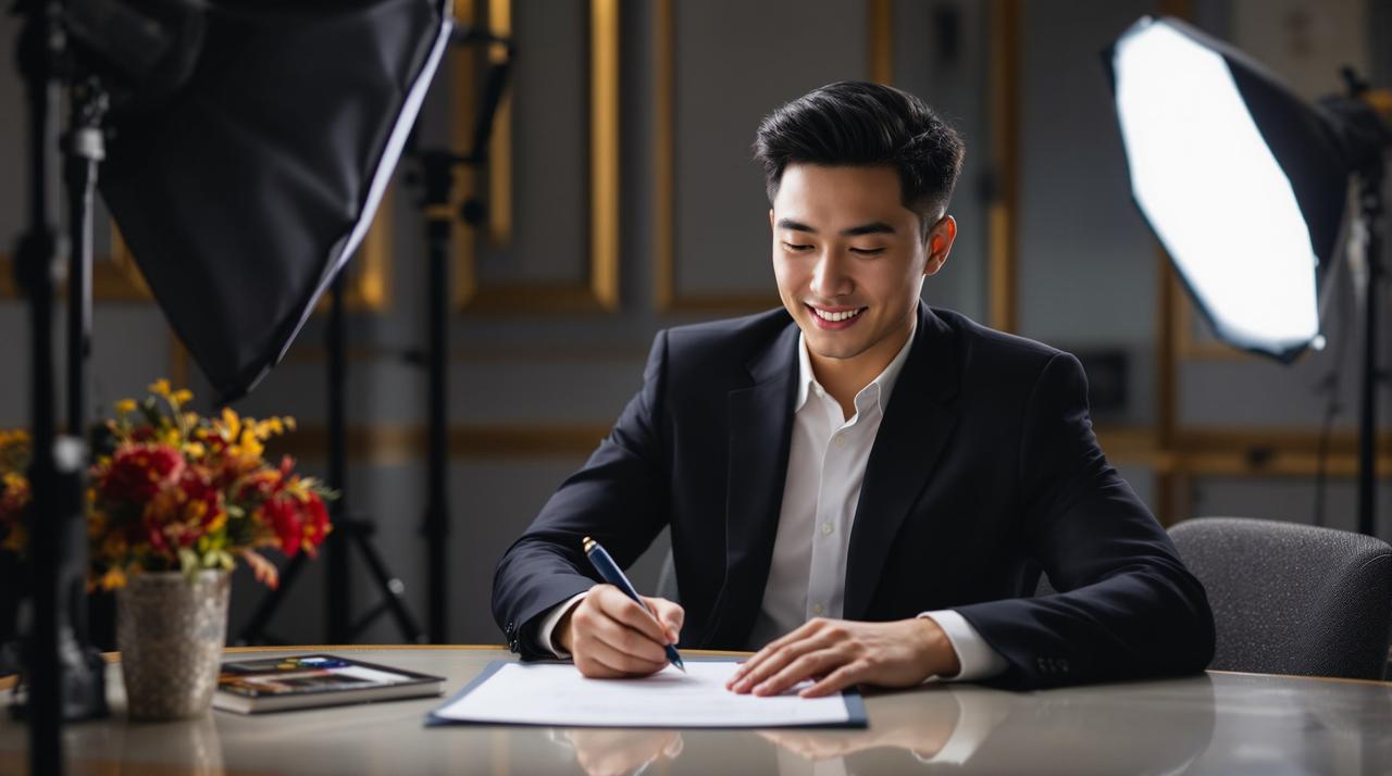 新生代演员苏晨正式签约国产视频，开启全新艺术征程